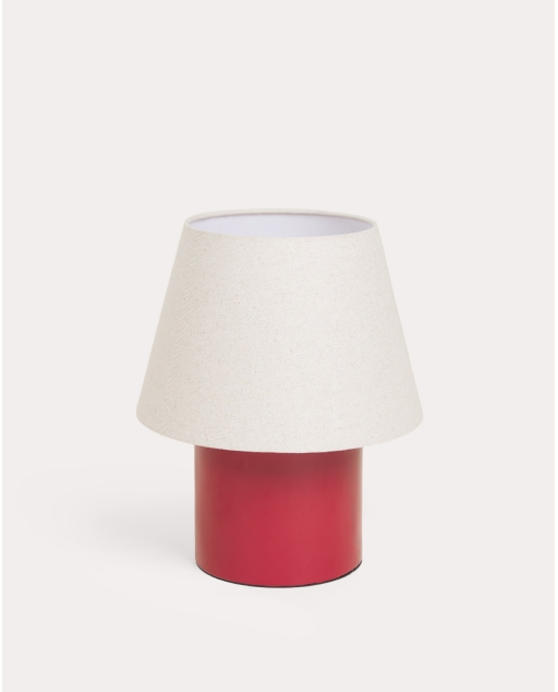 Haruo ceramic and fabric table lamp