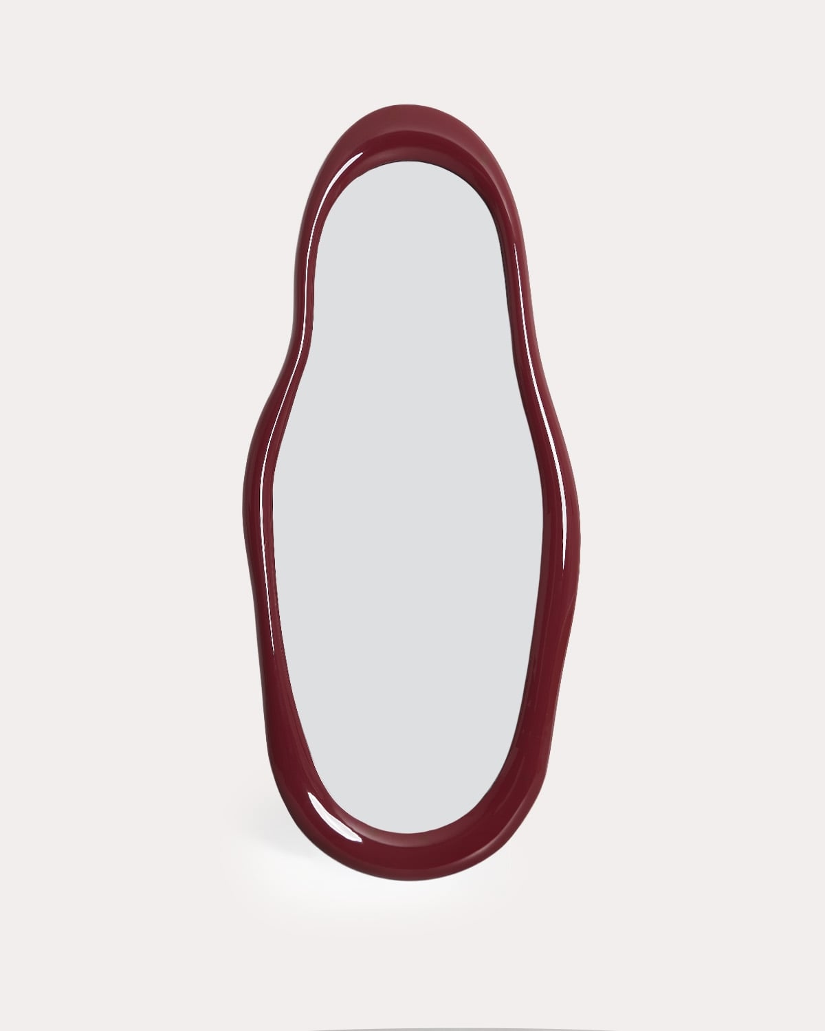 Wood and resin wall mirror Lilos, gallery image 2