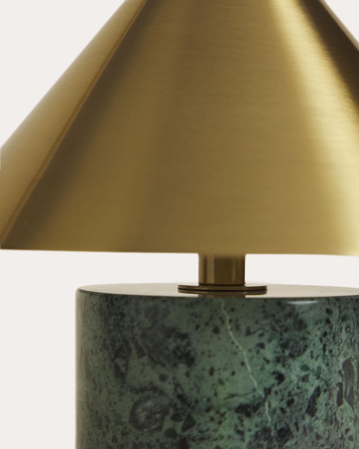 Wireless LED outdoor marble and metal table lamp Obely, gallery image 10