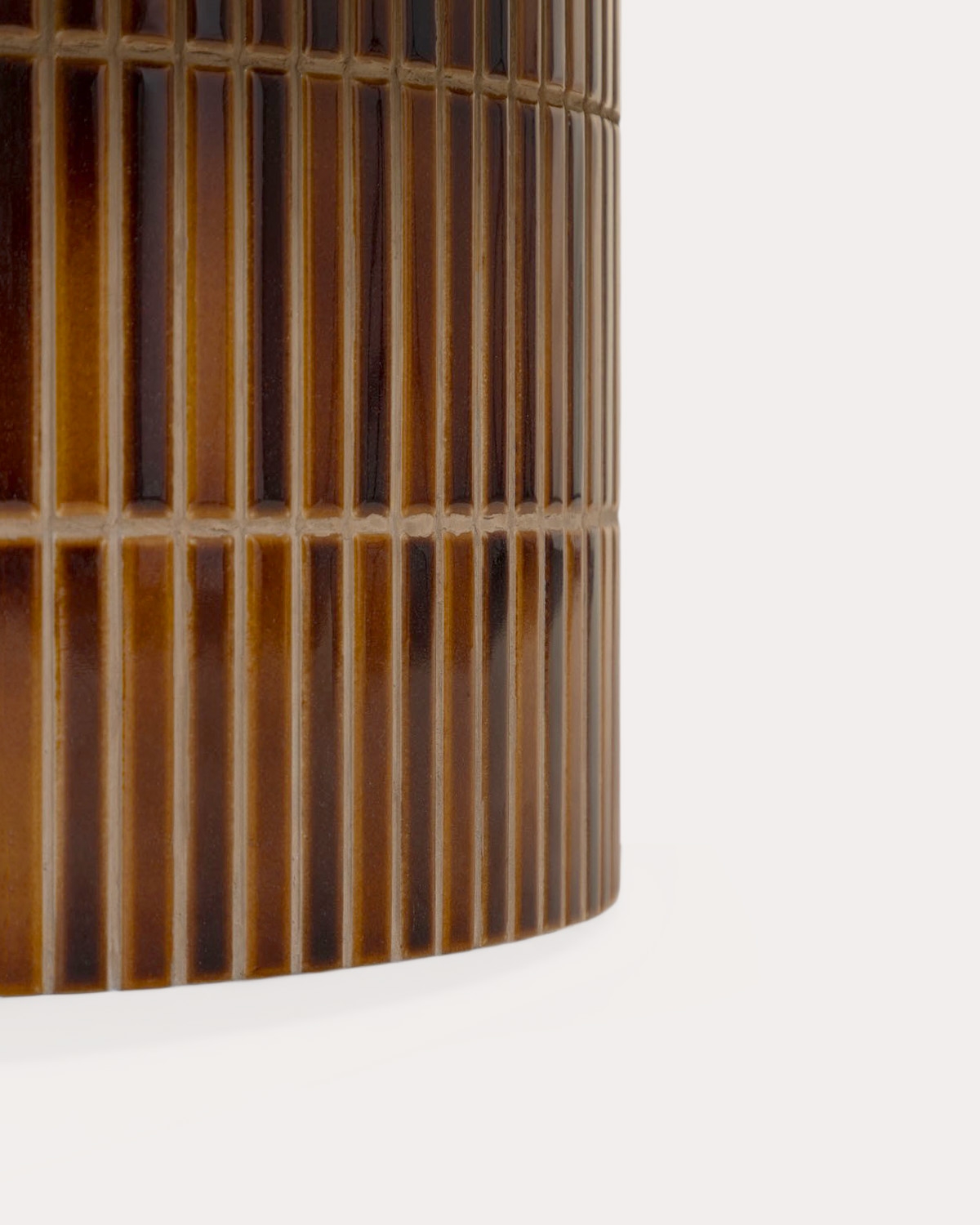 Round coffee table Ø90 cm made of cement Banus, gallery image 8