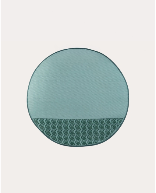 Round outdoor polypropylene rug Ø150 cm Tramuntan