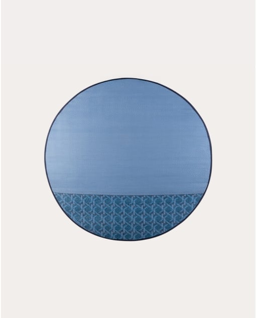 Round outdoor polypropylene rug Ø150 cm Tramuntan