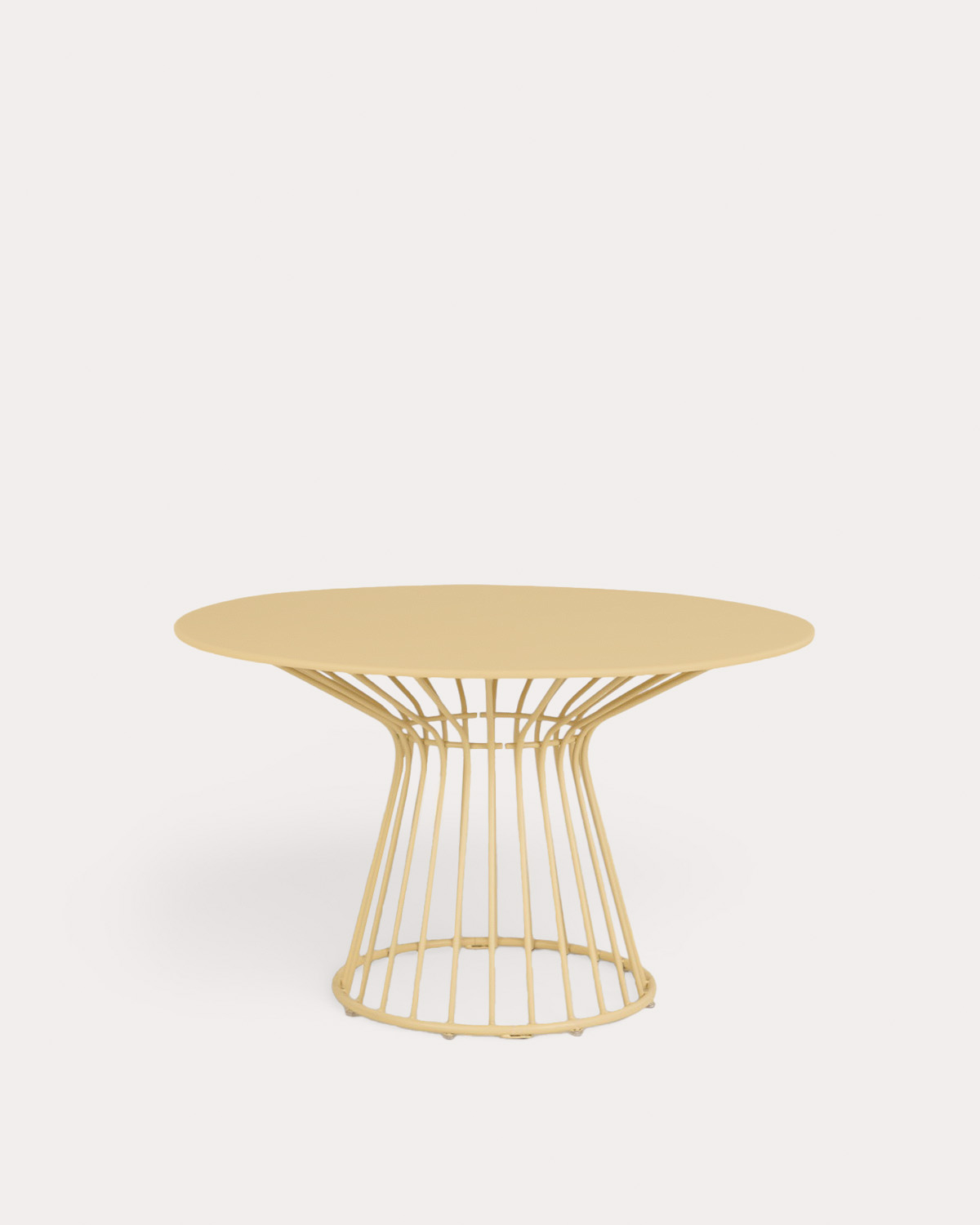 Nouli Round Table Set Ø120 cm and 4 Chairs with Metal Armrests Mayailer, gallery image 2