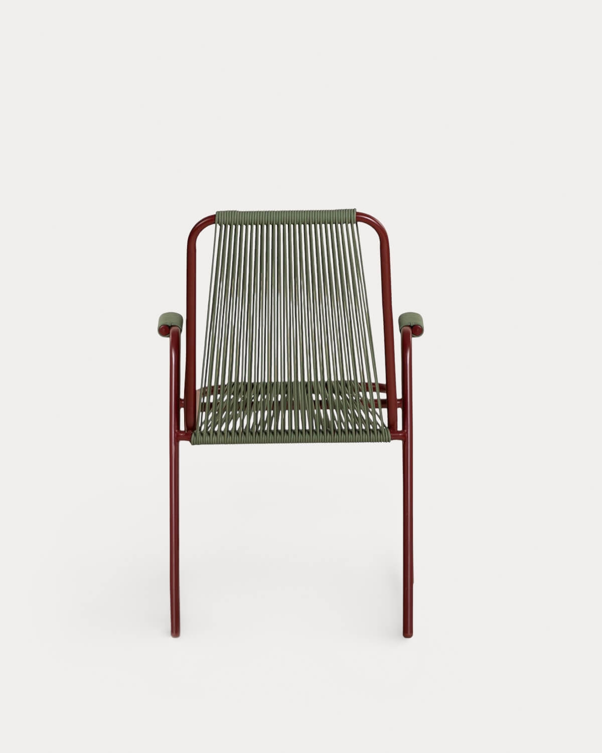 Mayailer Dining Chair with Metal Armrests and Rope, gallery image 3