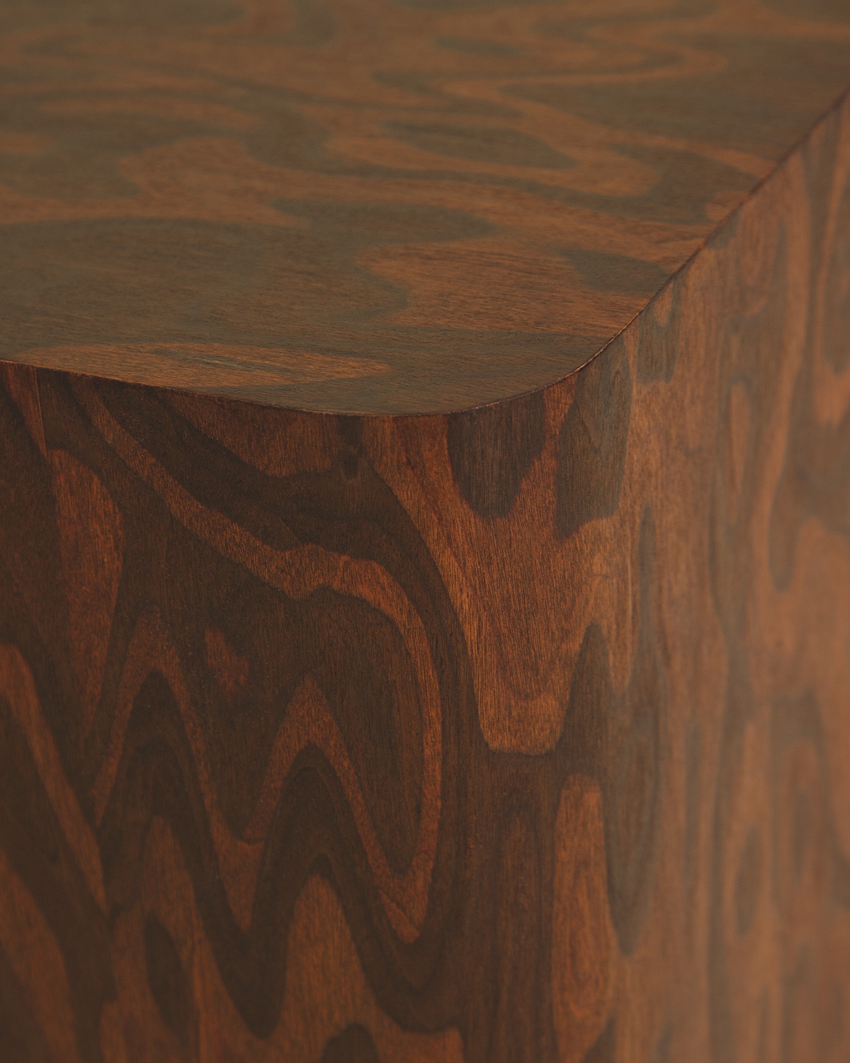 Square wooden side table 38x38 cm Nohr, gallery image 5
