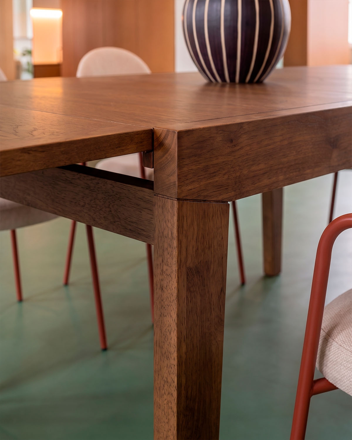 Extendable Rectangular 120-240x90 cm Wooden Dining Table Ronny, gallery image 3