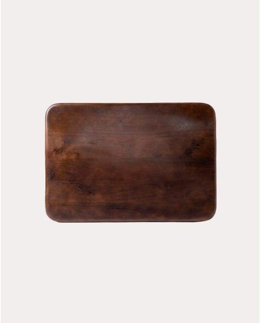 Breites Bettkopfteil 100 cm aus Mangoholz Orlean