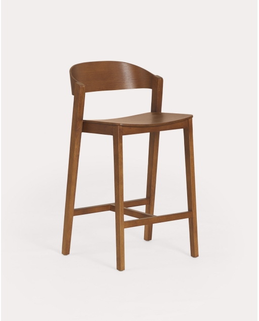 High Stool Oak Wood (65 cm) Laly