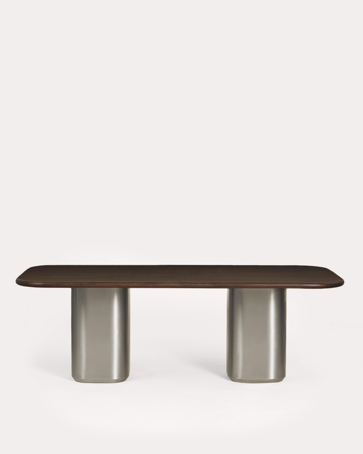 Rectangular dining table 220x110 cm made of mango wood and metal Wiros, gallery image 4