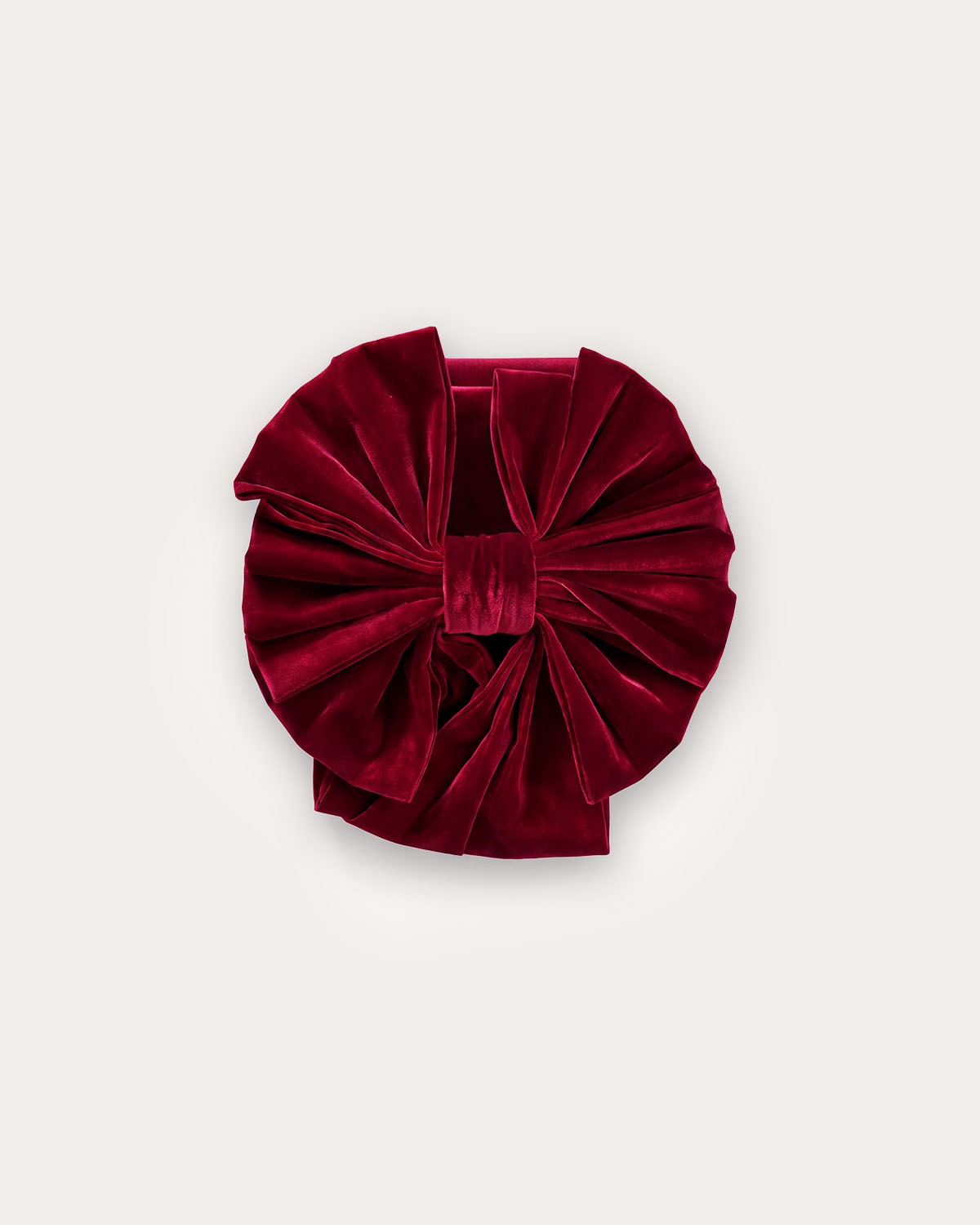 Christmas decorative bow 185x35 cm made of Aisen fabric, gallery image 3