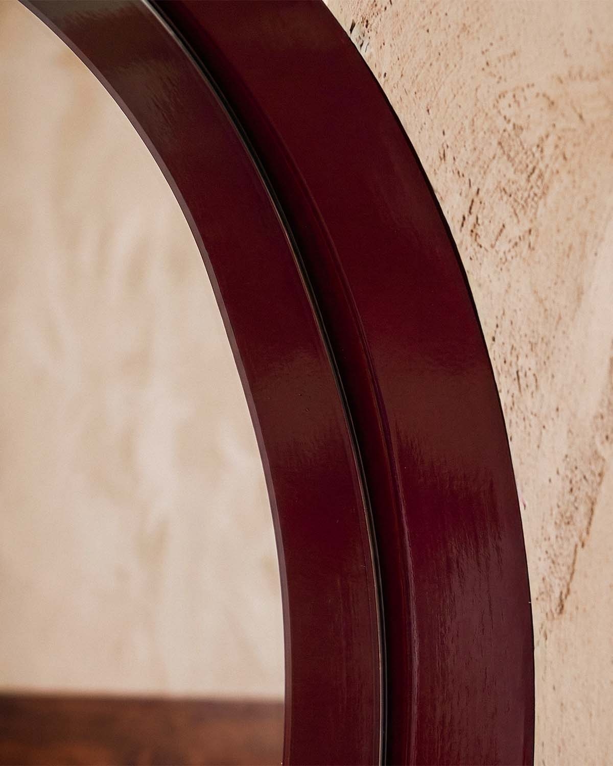 Round metal wall mirror Ø40 cm Esdras, gallery image 3