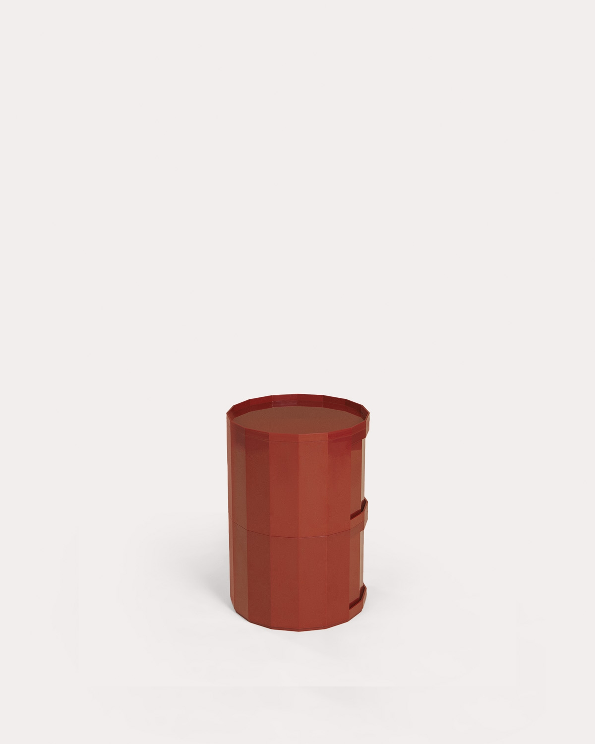 Round side table Ø37 cm with ABS storage Madikke, gallery image 3