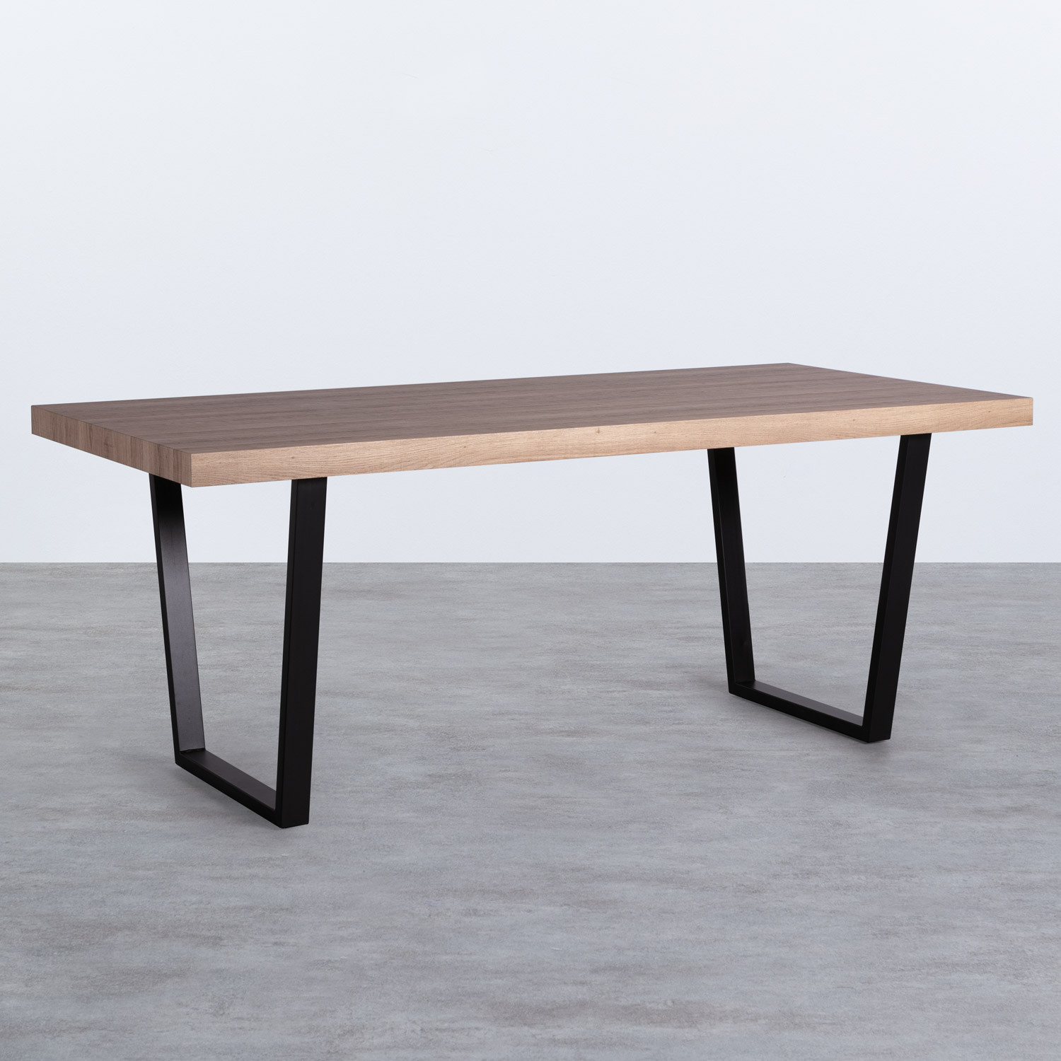 Rectangular Dining Table in MDF (190x90 cm) Valle